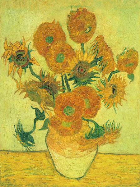 Van-Gogh-sunflower
