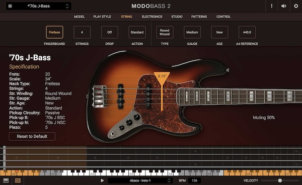 IK Multimedia「MODO BASS 2」究極のリアルベースサウンド｜無料版あり