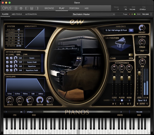 【9/22まで　62％OFF】EASTWEST「Quantum Leap Pianos Platinum」本物のピアノを超えるバーチャルインストルメント