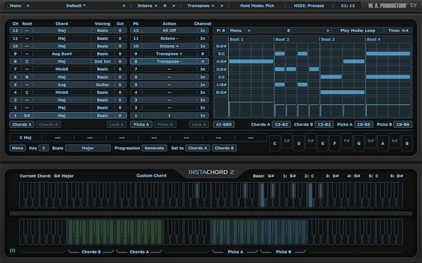 【75％OFF】InstaChord 2の使い方：簡単にプロ並みのコード進行を作成｜W. A. Production