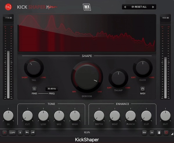 【7/11まで 60％OFF】KickShaperの使い方：埋もれないキックドラムへ仕上げる｜W. A. Production