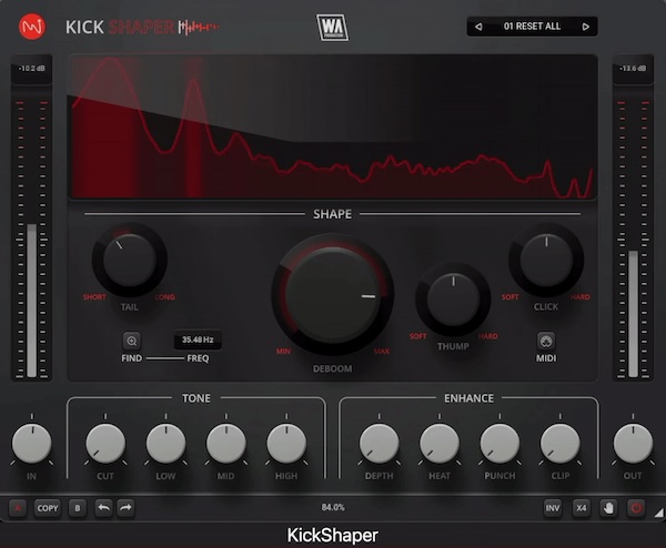 【7/11まで 60％OFF】KickShaperの使い方：埋もれないキックドラムへ仕上げる｜W. A. Production