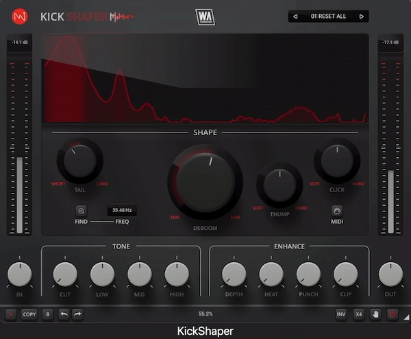 【7/11まで 60％OFF】KickShaperの使い方：埋もれないキックドラムへ仕上げる｜W. A. Production