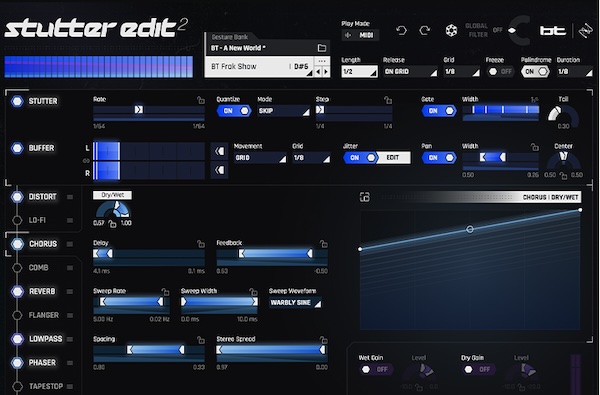 【7/31まで　86％OFF】超絶便利エフェクトiZotope「Stutter Edit 2」指一本で音声を細切れに！