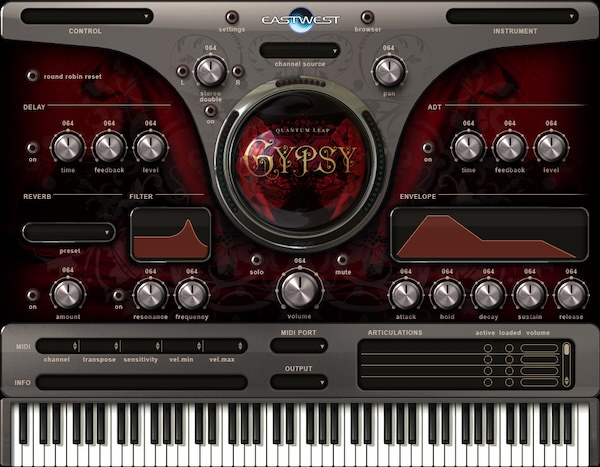 【9/22まで　66％OFF】EASTWEST「Quantum Leap Gypsy」本格的なフラメンコ・ジプシー音楽制作ツール