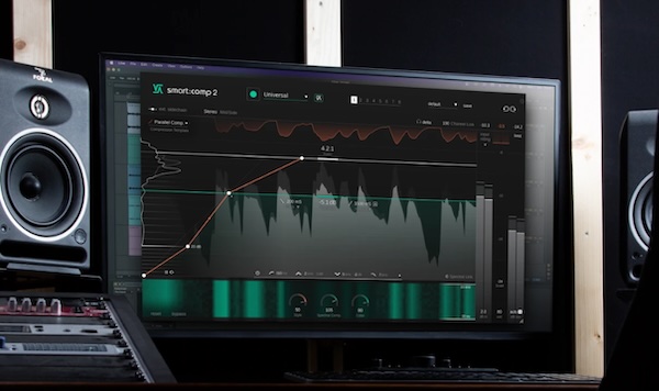 【7/23まで　46％OFF】sonible「smart:comp 2」最適なコンプ設定をAIで自動化！