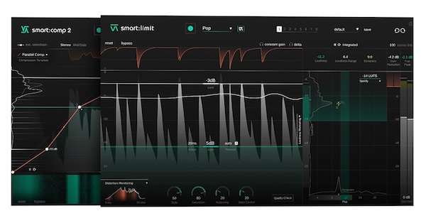 【7/23まで　51％OFF】sonible「smart Dynamics Bundle」AI技術でプロレベルのコンプ・リミッターを実現