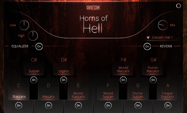 【7/31まで 50％OFF】Sonuscore「Horns of Hell」ブラスに特化した壮大なオーケストラサウンド