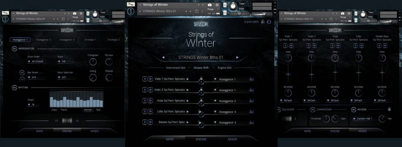 【7/31まで 50％OFF】Sonuscore「Strings of Winter」41 人編成で収録した圧倒的なストリング スオーケストラ音源