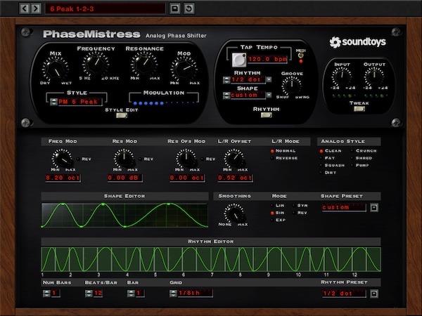 【7/26まで 60％OFF】Soundtoys「PhaseMistress」サウンドデザインの幅を広げる最強のフェーズシフター