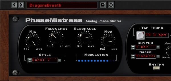 【7/26まで 60％OFF】Soundtoys「PhaseMistress」サウンドデザインの幅を広げる最強のフェーズシフター