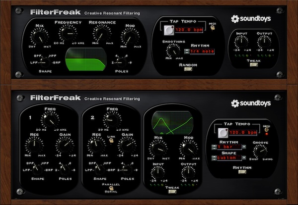 【7/26まで 60％OFF】Soundtoys「FilterFreak」すべての楽器に使える驚異的なフィルターサウンド