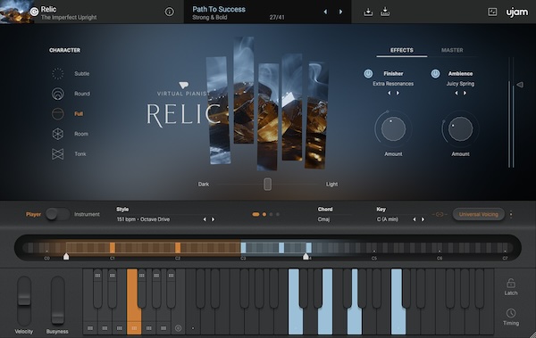 【8/25まで 51％OFF】UJAM「Virtual Pianist Relic」哀愁漂うピアノトラックを生み出すアップライトピアノ音源