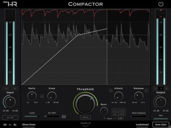 【8/9まで 53％OFF】THR「Compactor」音楽制作を効率化するコンプレッサー