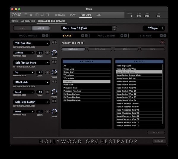 【7/31まで　69％OFF】East West「Hollywood Orchestra Opus Edition」ハリウッド・サウンドを再現する最高峰のオーケストラ音源