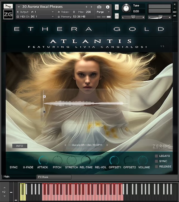 【8/31まで 20％OFF】Zero-G「Ethera Gold Atlantis 3」壮大なファンタジー音楽を彩る究極の女性ボーカルライブラリ