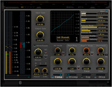 【9/5まで 74％OFF】FLUX「Pure DCompressor」ダイナミクスを自在に操り躍動感を甦らせるプラグイン