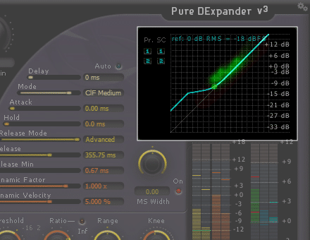 【9/5まで 74％OFF】FLUX「Pure DExpander」原音を劣化させずにノイズなどの不要な要素を押さえる 研ぎ澄まされたエキスパンダー