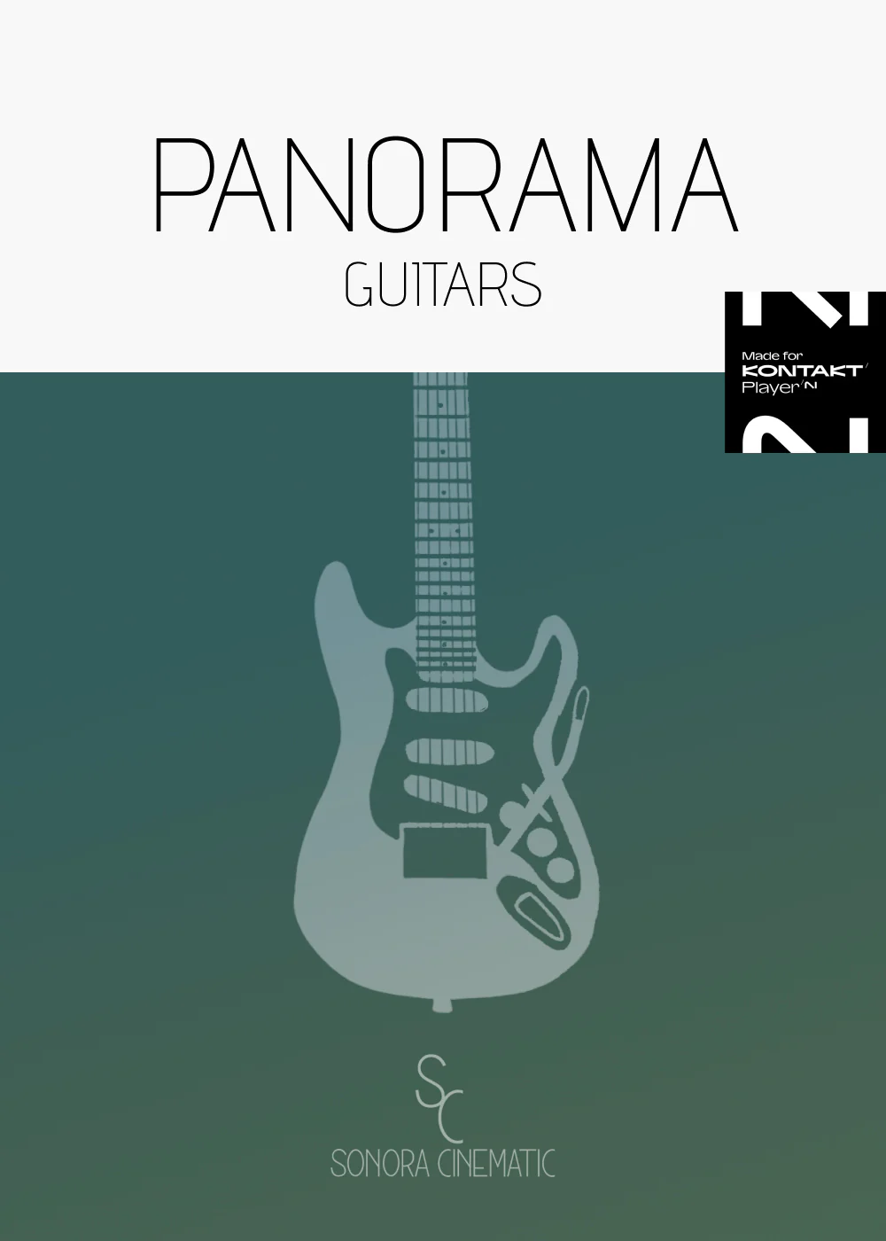 【8/18まで 16％OFF】Sonora Cinematic「Panorama Guitars」モダン・ポストロック・ギター音源であらゆるジャンルのテクスチャを作り出す