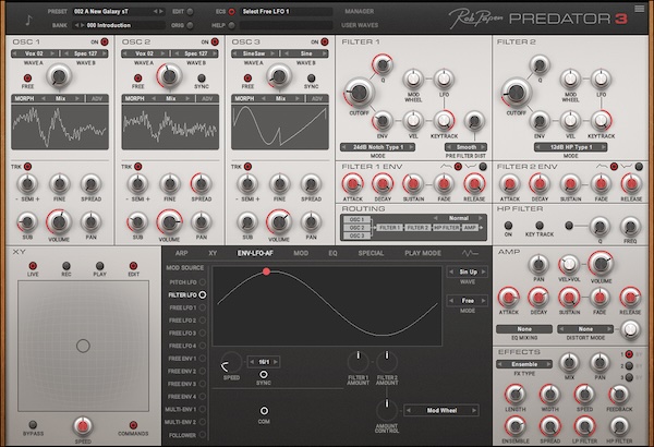 【9/1まで 32％OFF】Rob Papen「Predator 3」通常149ドルがセールで101.22ドルに！約7,100円割引のSALE