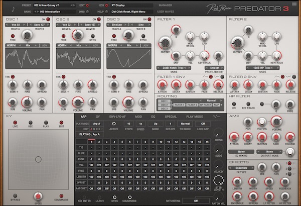 【9/1まで 32％OFF】Rob Papen「Predator 3」通常149ドルがセールで101.22ドルに！約7,100円割引のSALE