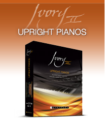 【8/31まで 36％OFF】Synthogy「Ivory II Upright Pianos」モダンとヴィンテージから厳選した4つのアップライトピアノ音源｜DTMプラグインセール