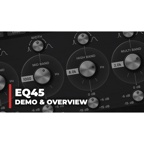 【9/8まで 61％OFF】Eventide「EQ45 Parametric EQ」名機Urei 545を再現したパラメトリックイコライザー｜DTMプラグインセール