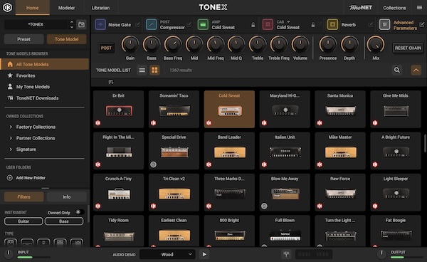 【8/16まで 75％OFF】IK Multimedia「TONEX」ギターサウンド革命！AIが可能にした究極の次世代モデリングアンプソフトウェア｜DTMプラグインセール