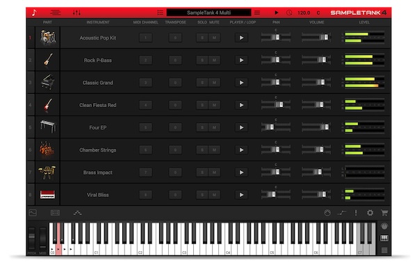 【8/31まで 84%OFF】IK Multimedia「SampleTank 4 MAX」合計53製品600GB以上の膨大なライブラリーを誇る大人気ワークステーション｜DTMプラグインセール