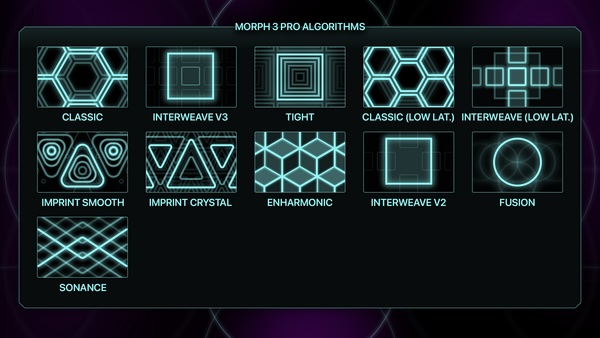 【8/18まで 46％OFF】Zynaptiq「Morph 3」リアルタイムで音の一部をゆっくりと変化し別の音にする次世代の音声モーフィングプラグイン｜DTMプラグインセール