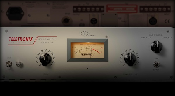 【9/2まで 50％OFF】Universal Audio「Teletronix LA-2A」世界中のスタジオでボーカルコンプ第一選択肢として愛用される史上最も有名なチューブコンプレッサー｜DTMプラグインセール