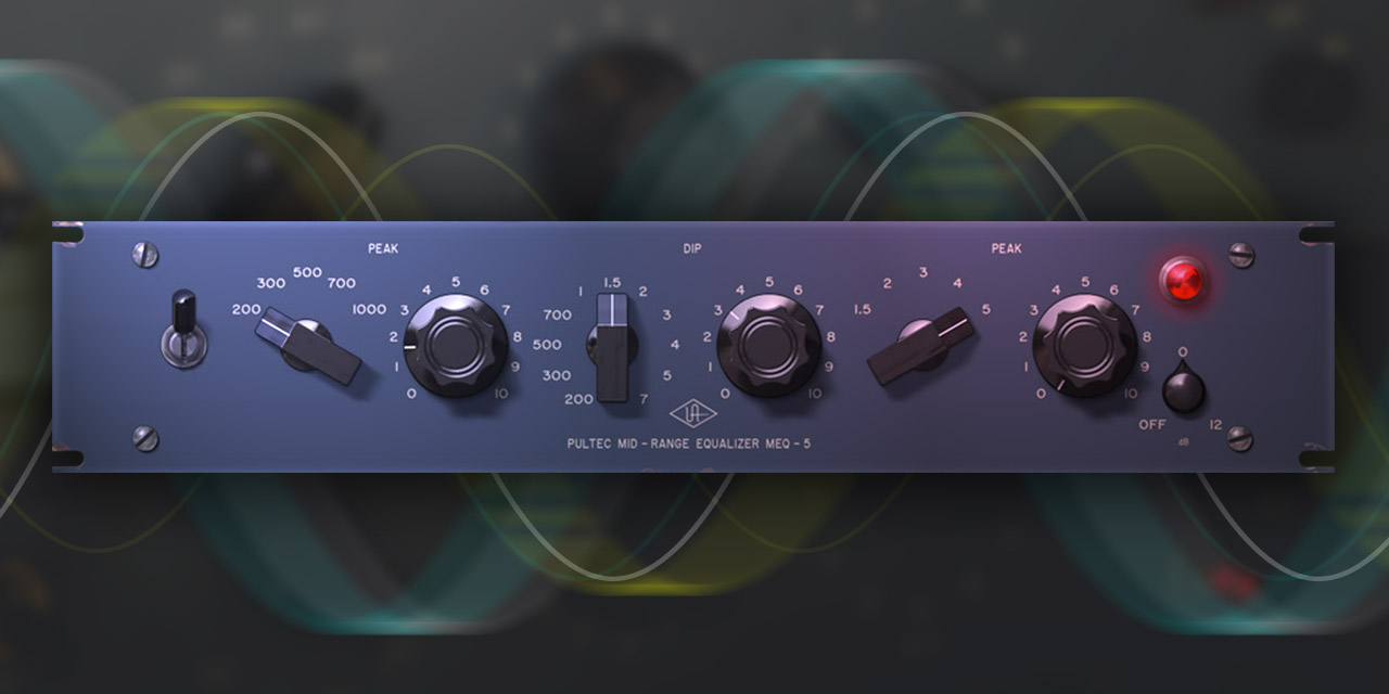 【9/2まで 50％OFF】Universal Audio「Pultec Passive EQ Collection」長年使い続けられる伝説のビンテージチューブEQ｜DTMプラグインセール