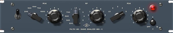 【9/2まで 50％OFF】Universal Audio「Pultec Passive EQ Collection」長年使い続けられる伝説のビンテージチューブEQ｜DTMプラグインセール