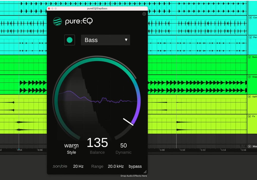 sonible「pure:EQ」AIがもたらす新時代のイコライザーで簡単に音のバランスを整える｜DTMプラグインセール