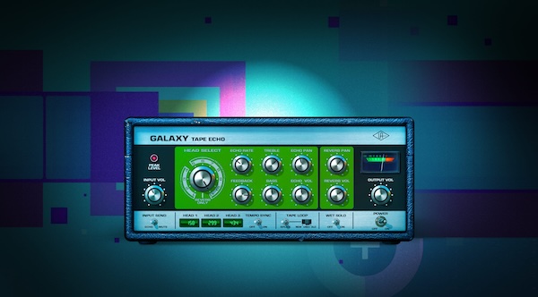 【9/2まで 50％OFF】Universal Audio「Galaxy Tape Echo」豊かなダブスタイルディレイと幻想的なスプリングリバーブで伝説的サウンドを再現｜DTMプラグインセール