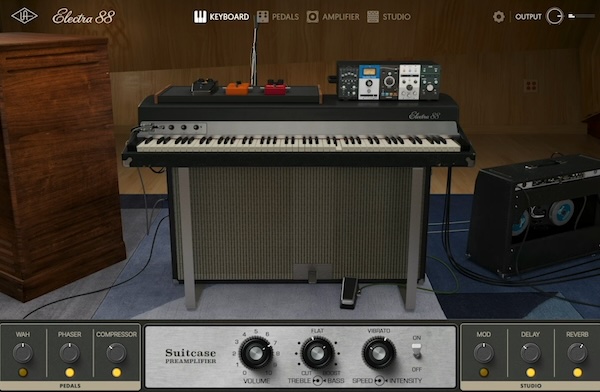 【9/2まで 50％OFF】Universal Audio「Electra 88」本物と見紛う音色をDAW内で！ヴィンテージスタジオの魅力を再現する色彩豊かなエレクトリックピアノ｜DTMプラグインセール