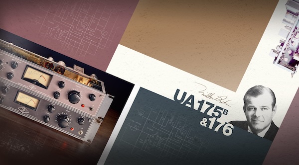 【9/2まで 50％OFF】Universal Audio「UA 175B & 176 Tube Compressor」リッチなチューブサウンドを手軽に実現するレコーディング革命を起こした最高傑作コンプレッサー｜DTMプラグインセール