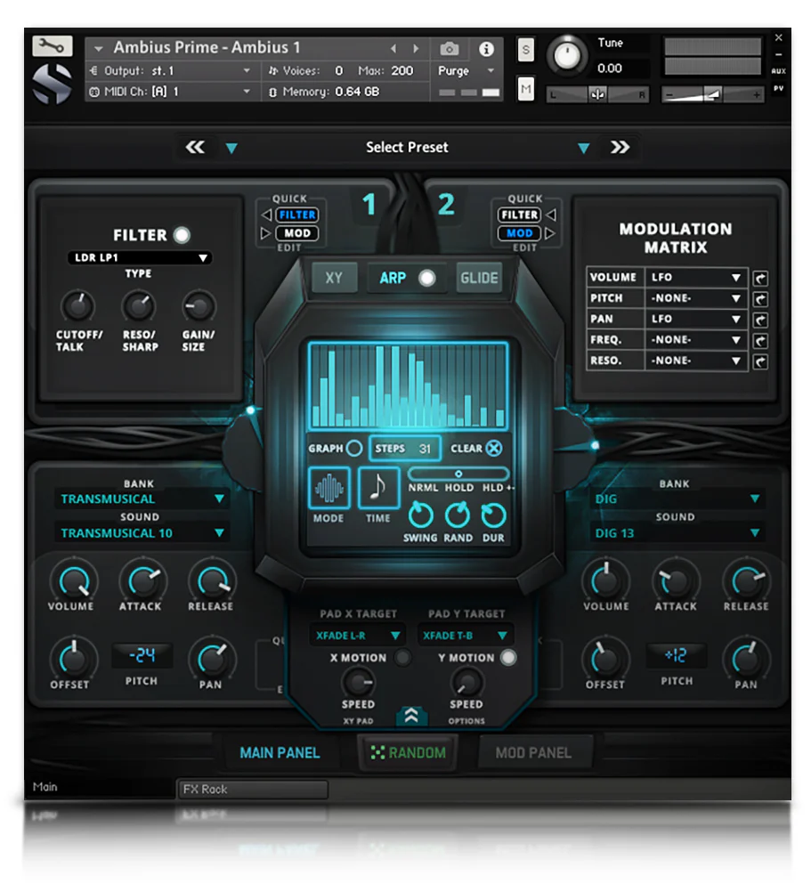 【9/8まで 60％OFF】Soundiron「Ambius Prime」強力なサウンド・デザイン・ツールを備えたアトモスフィア生成シンセサイザー｜DTMプラグインセール