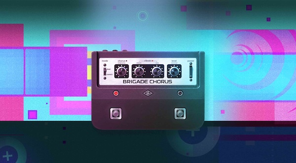 【9/2まで 50％OFF】Universal Audio「Brigade Chorus」アナログエフェクトの黄金時代を代表する伝説のBOSS CE-1を完全再現｜DTMプラグインセール