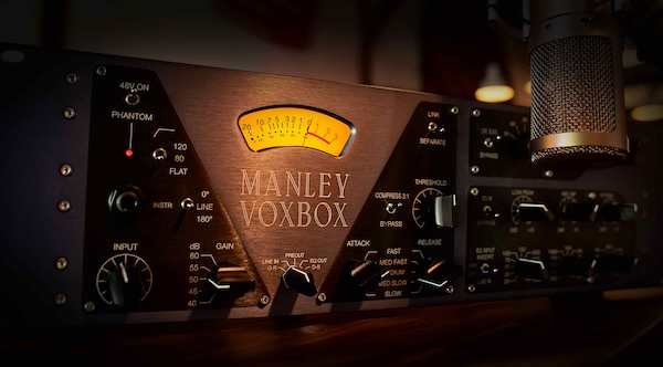 【9/2まで 50％OFF】Universal Audio「Manley VOXBOX」究極のオールチューブプロセッサーでレコーディングからミックスまで完璧なボーカルサウンドを実現｜DTMプラグインセール