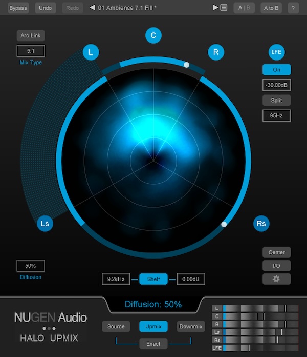 【9/29まで 30％OFF】Nugen Audio「Halo Upmix」「Halo Upmix 3D Extension」自然で一貫性のある立体音響を手軽に再現！次世代サラウンド制作｜DTMプラグインセール