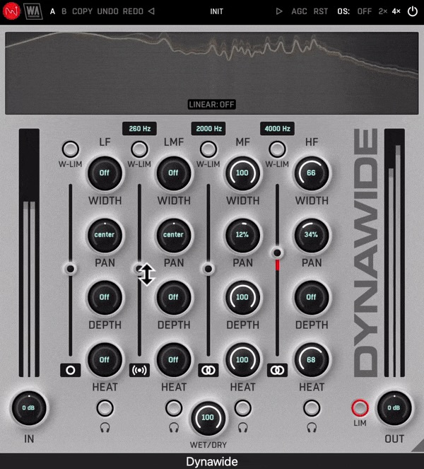 【9/11まで 76％OFF】W. A. Production「Dynawide」ミキシングの質を劇的に向上させる革新的マルチバンド・オーディオ処理プラグイン｜DTMプラグインセール