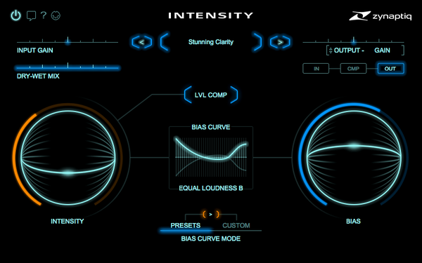 【9/15まで 56％OFF】Zynaptiq「INTENSITY」一度使えば手放せない！サウンドデザインを一変させるAIマスタリングツール｜DTMプラグインセール