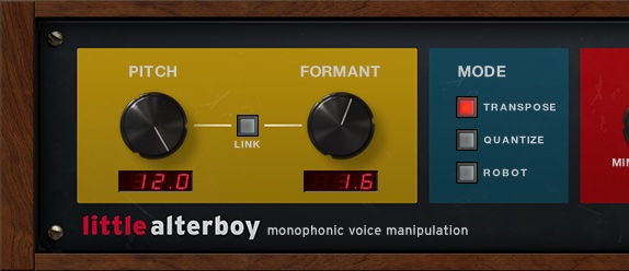 【9/30まで 50％OFF】Soundtoys「Little AlterBoy」ロボット音声やピッチシフトとフォルマントシフトによる性別変換などボーカルを劇的に変化させる音声加工プラグイン｜DTMプラグインセール