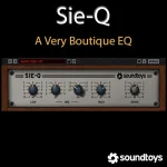 【9/30まで 70％OFF】Soundtoys「Sie-Q」レコーディングやミックスに欠かせないドイツの工学技術を基にした高品質なイコライザー｜DTMプラグインセール