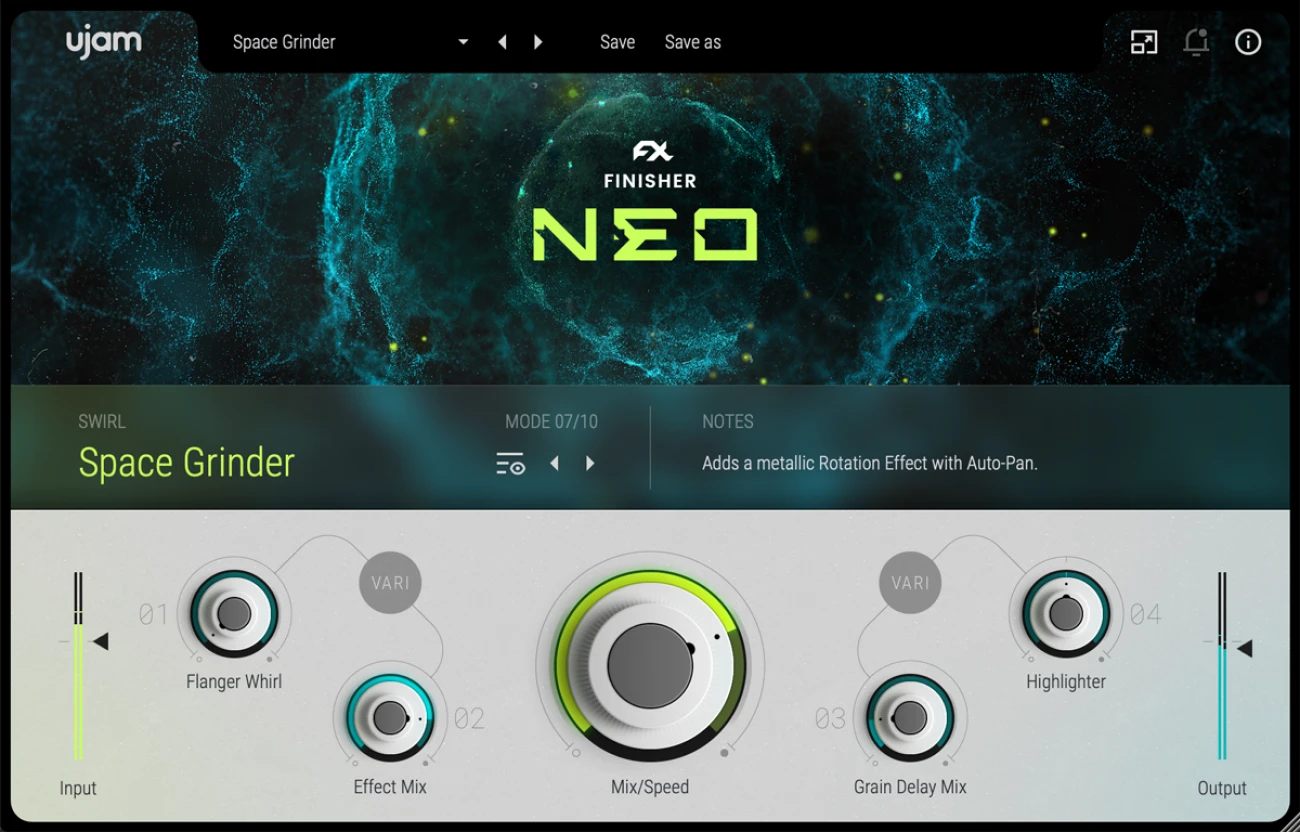 【9/30まで 77％OFF】UJAM「Finisher NEO」オーディオエフェクトの常識を覆す無限の閃きを与えるFXプラグイン｜DTMプラグインセール