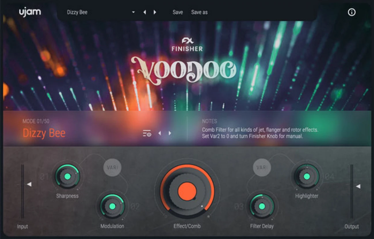 【9/30まで 77％OFF】UJAM「Finisher Voodoo」ギターサウンドの常識を覆すトラックにダークでスパイシーな魅力を追加するプラグイン｜DTMプラグインセール