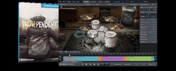 【9/30まで 44％OFF】Toontrack「SDX Indiependent」シアトルの伝説スタジオの音を自宅で再現できるインディーサウンドの究極ドラム音源｜DTMプラグインセール