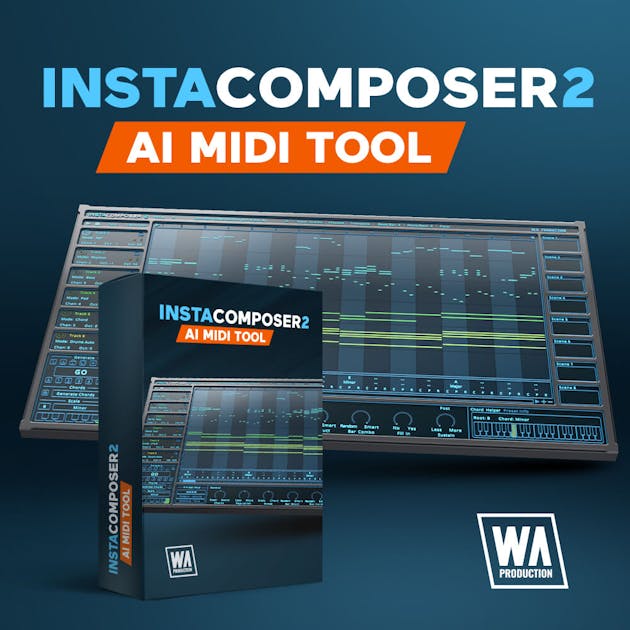 InstaComposer 2の使い方：AI技術で自動作曲【AI作曲ツール】W. A. Production