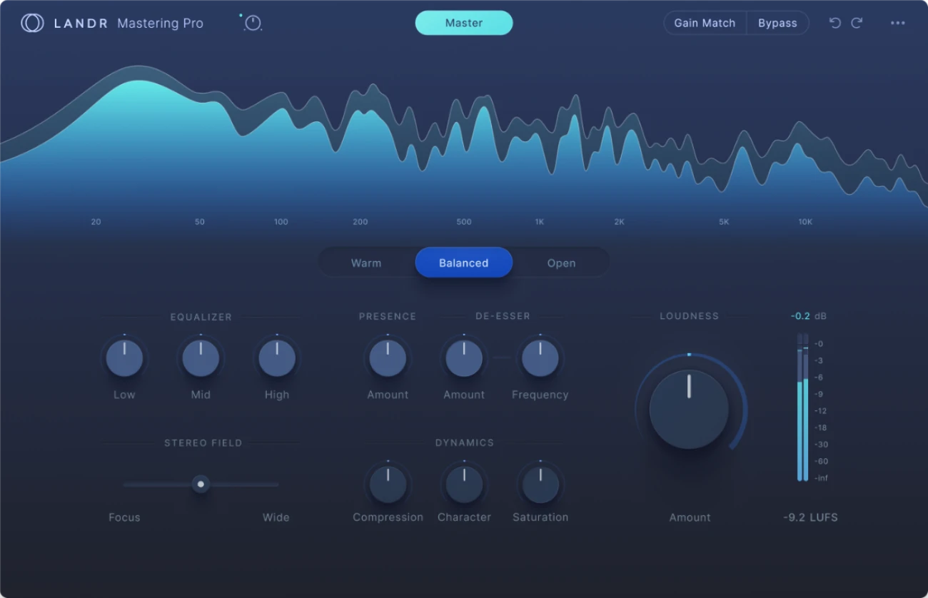 【9/29まで 33％OFF】LANDR「Mastering Plugin」AI搭載で誰でも簡単にプロ級マスタリングを実現｜DTMプラグインセール